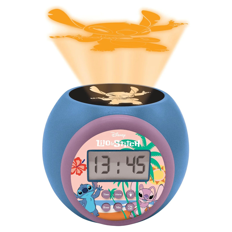 Product image: Disney stitch projector alarm clock, , medium-null