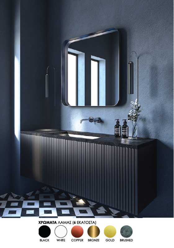 Iron curved mirror image number null