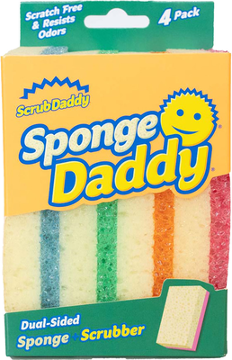 Scrub daddy sponge daddy 4 pack, , medium