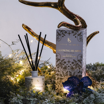 Glowing hearts home diffuser heavenly collection