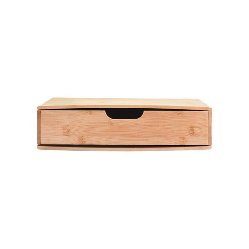 Estia bamboo essentials coffee capsule drawer case with 5 adjustable positions, , medium-null