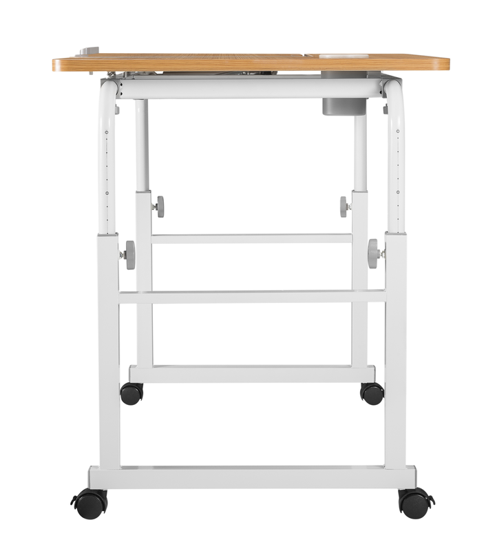 Lumivida computer tray desk mobile height & width adjustable 60x80cm fws10-1, , medium-null