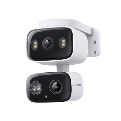 Tp-link tapo c246d indoor/outdoor dual lens pan/tilt security camera &ndash; white, , medium