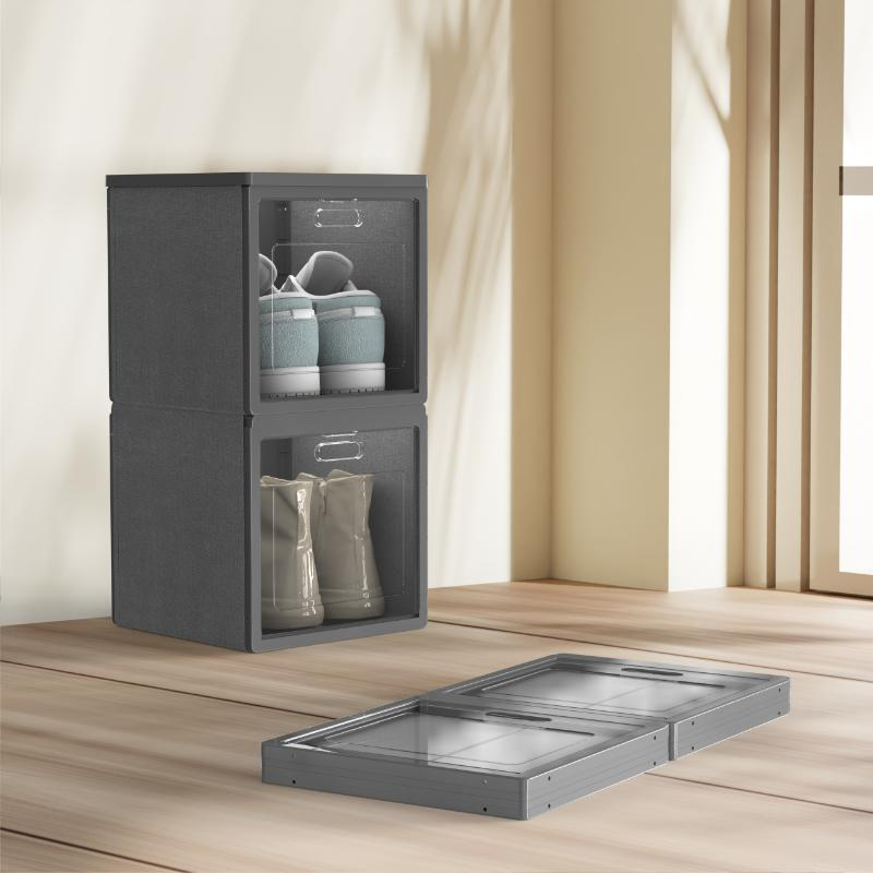Tiddy cabibox double shoe unit 30x40x60cm - grey, , medium image number null