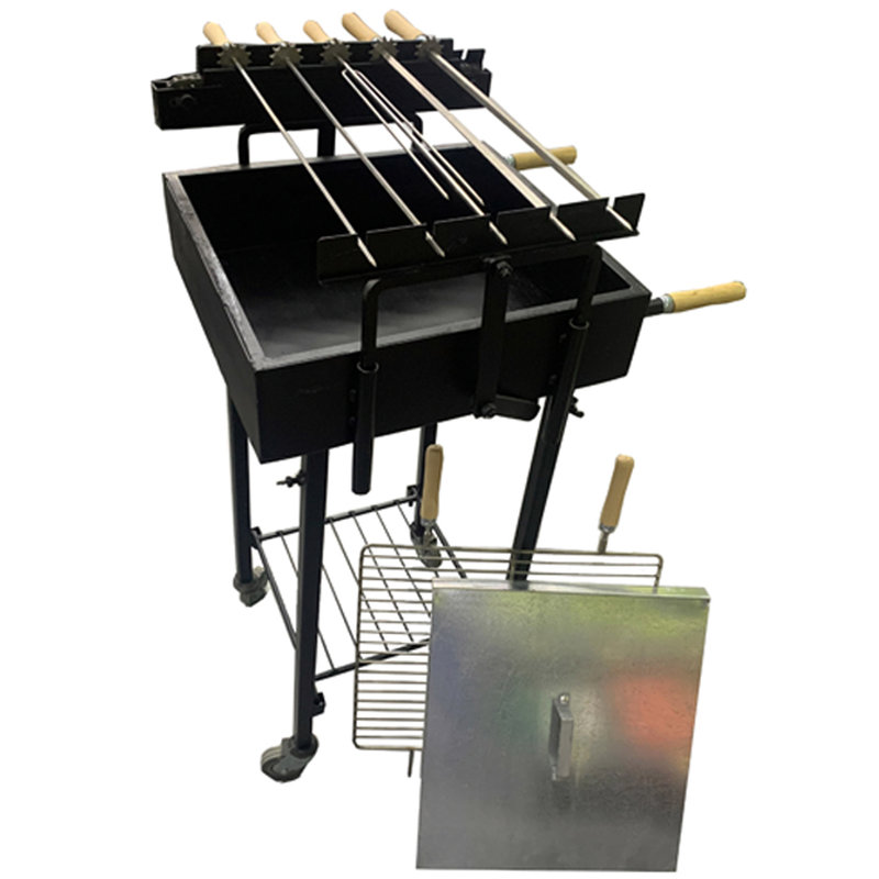Coal bbq with high legs 45x40, , medium-null