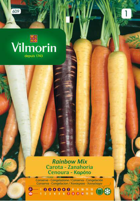 Vilmorin καροτο mixed colours