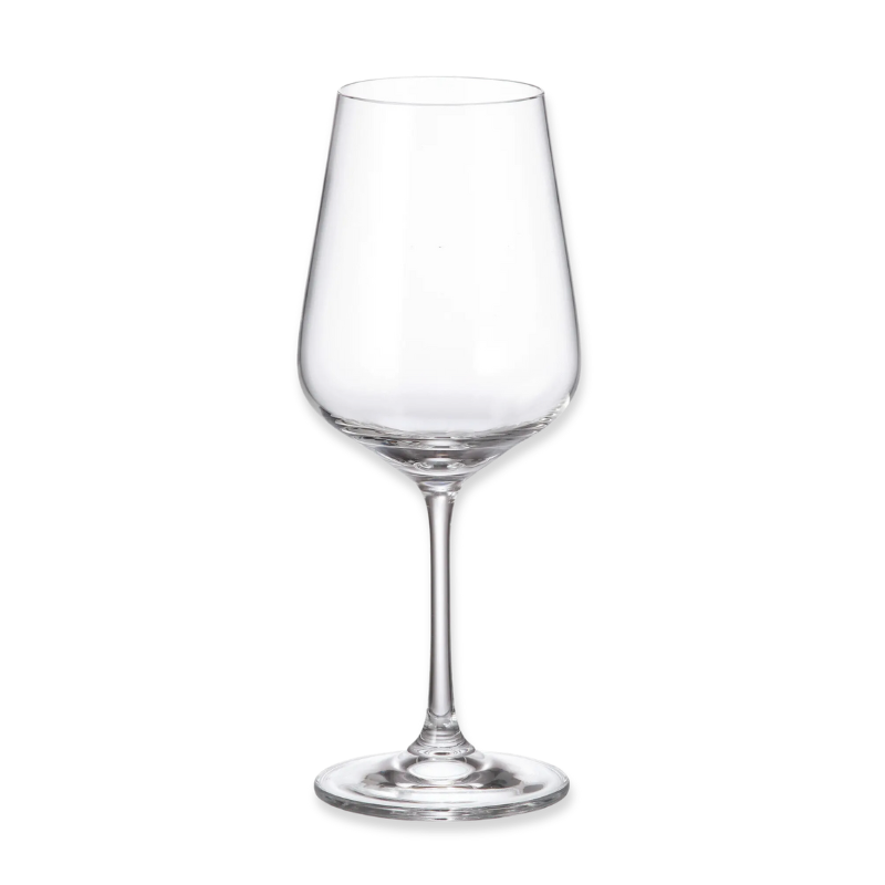 Crystal bohemia strix red wine glasses - 450ml - 6 pcs set image number null
