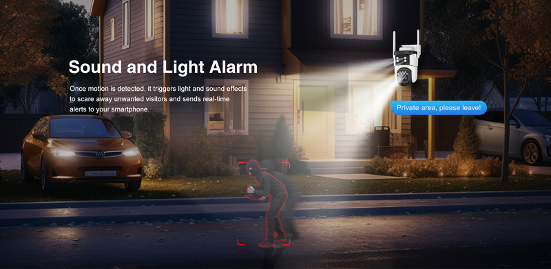 Vstarcam outdoor 4G camera 3 lens dual view, , medium-null