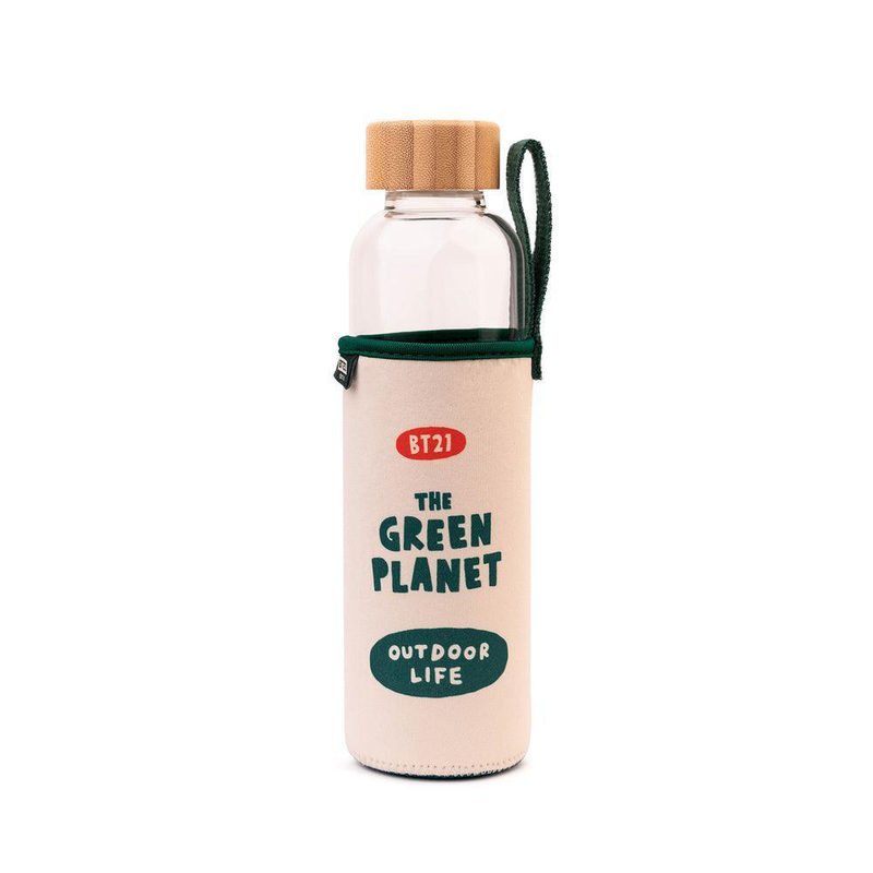 Product image: Bt21 glass bottle, , medium-null