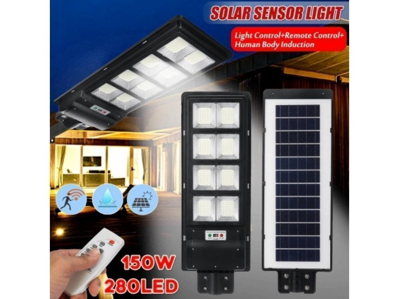 Product image: Ηλιακός προβολέας για εξωτερικό χώρο solar light 150w, , medium-null