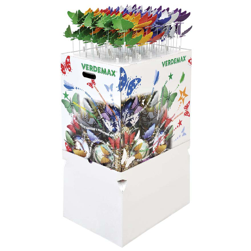 Verdemax glittered butterfly stick, , medium-null