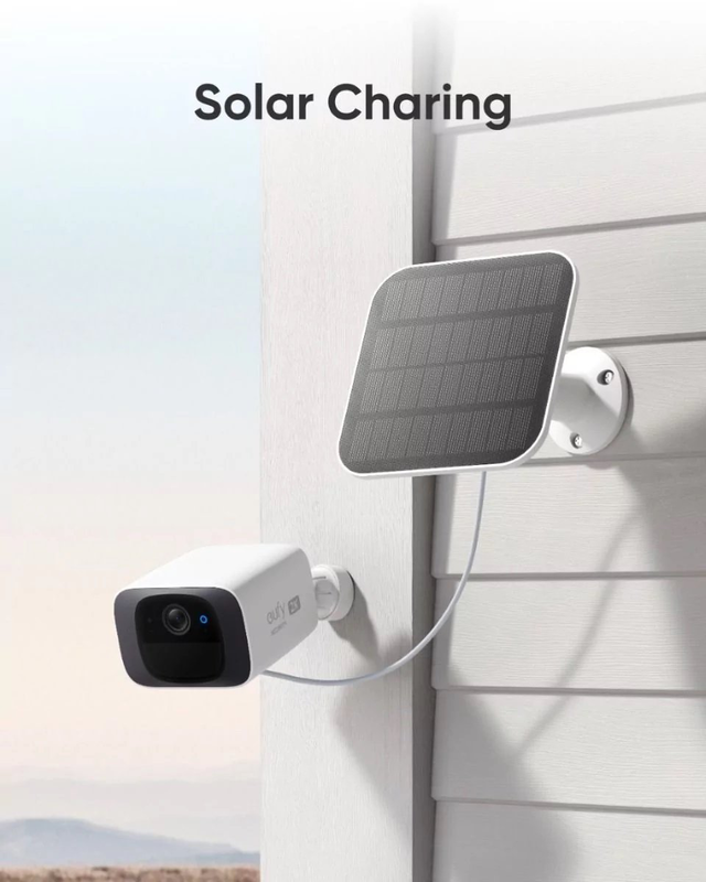 Anker eufy security camera outdoor solocam c210 including solar panel, , medium-null