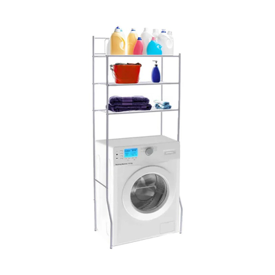 Feridras shelf above washing machine with three shelves - white, , medium