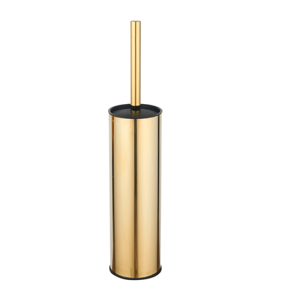 Gold round toilet brush, , medium