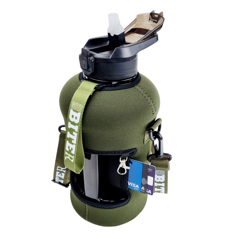 Green army 2,2litres water bottle-null