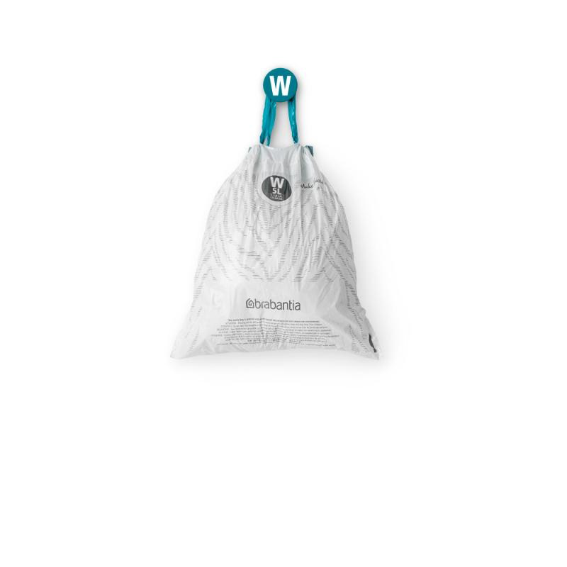 Brabantia perfectfit bin bags w 5l 20pcs, , medium-null