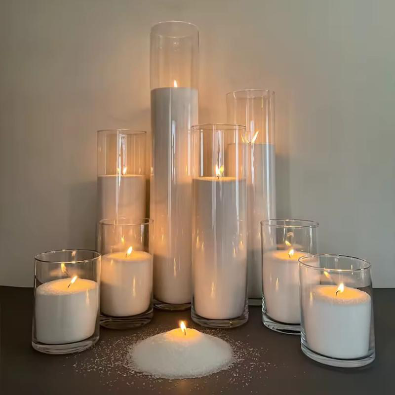 &Epsilon;&pi;&alpha;&nu;&alpha;&gamma;&epsilon;&mu;&iota;&zeta;ό&mu;&epsilon;&nu;&eta; ά&mu;&mu;&omicron;&sigmaf; &kappa;&epsilon;&rho;&iota;oύ &mu;&epsilon; &phi;&upsilon;&tau;ί&lambda;&iota;&alpha; - pearled candles-null