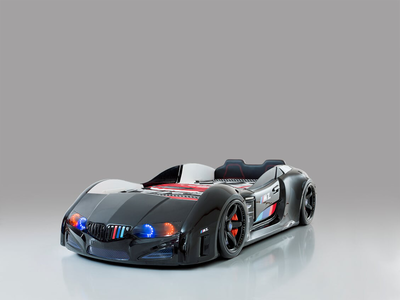 Cb1004 – mz extreme car bed without doors/- black, Black, medium