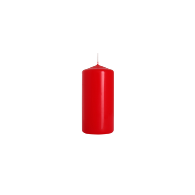 Pylon candle 20th red, Red, medium