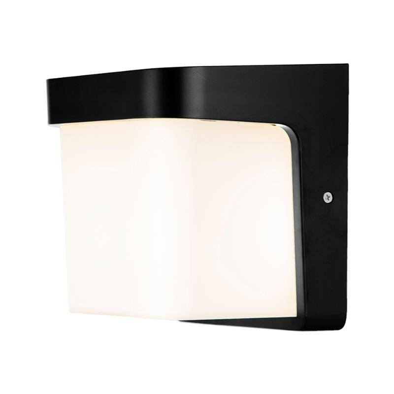 Sunlight 1xe27 (max.18w) wall light black ip54 l170xw140xh170mm, , medium-null