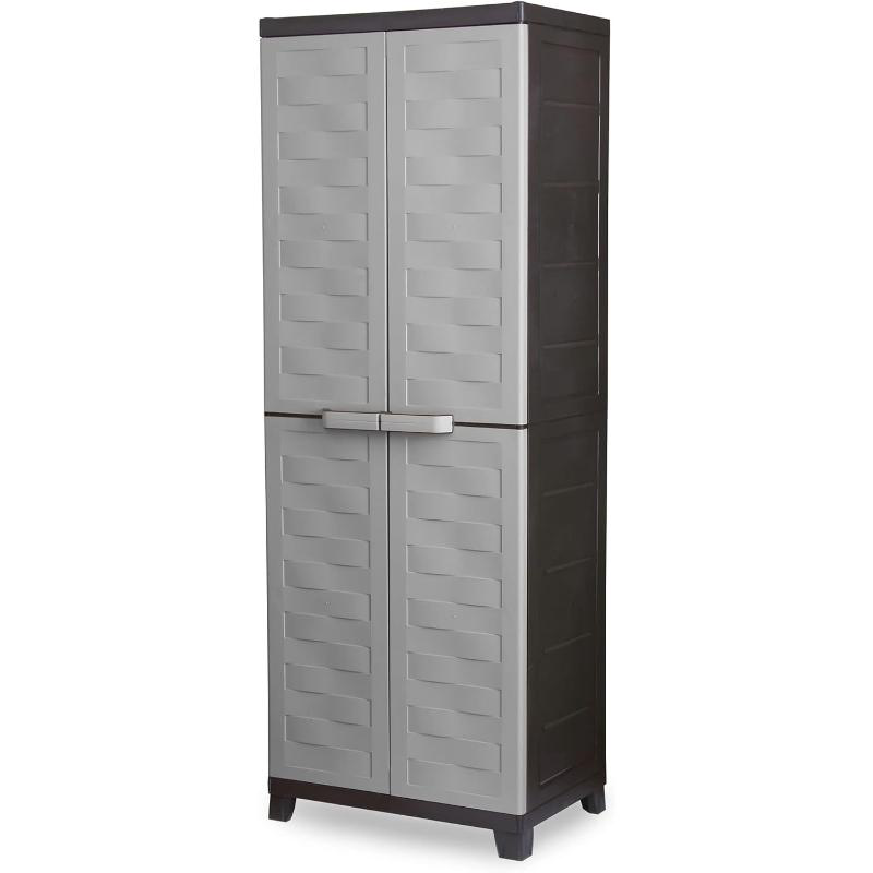 Product image: Ram 530044bg premium cabinet 4 shelves 65x45x182cm, , medium-null