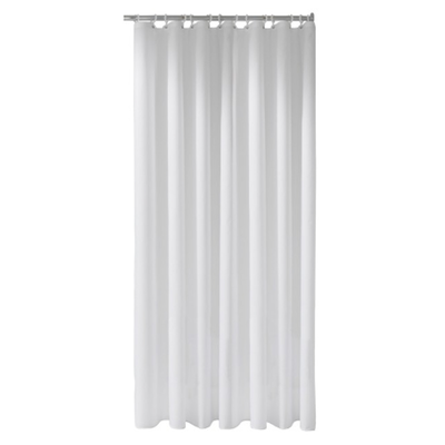 Shower curtain white 180cm x 200cm, , medium