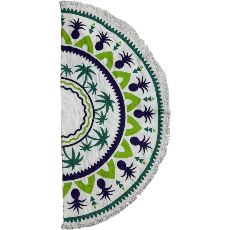 Product image: Beach towel round microfibre 150cm #ag201-null