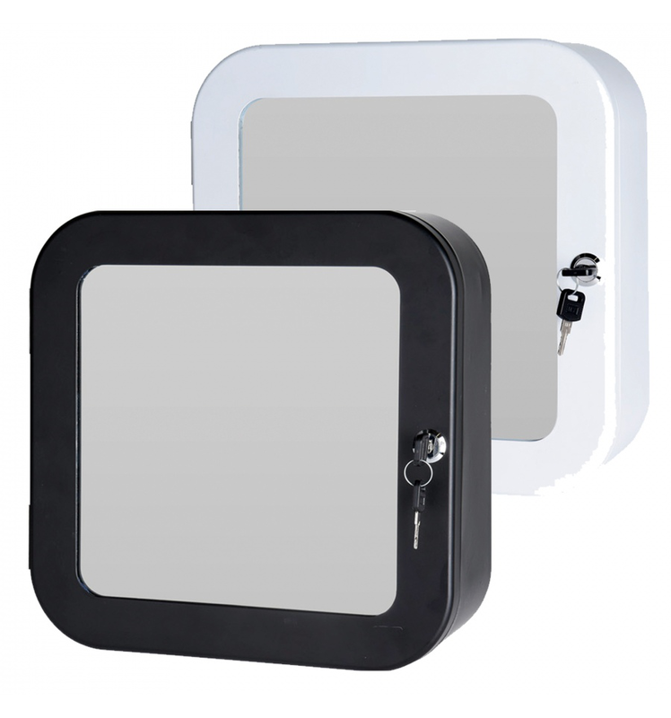 Medicine cabinet with mirror 2 assorted colors, , medium-null