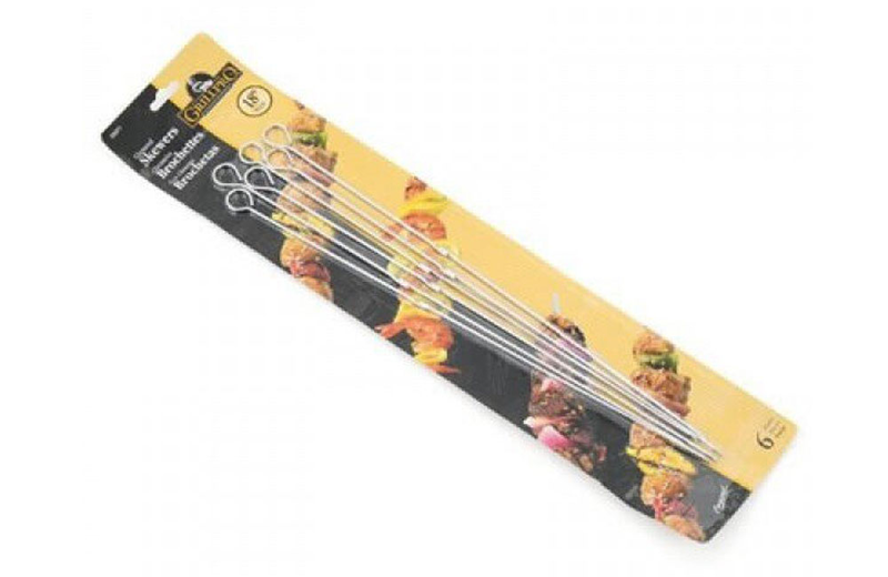 Set of 6 skewers 43cm by grillpro., , medium image number null