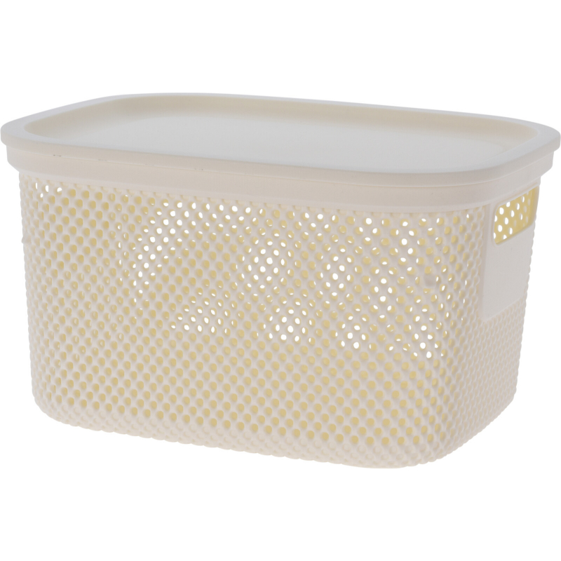 Storage box with lid 6l - assorted colors, , medium-null