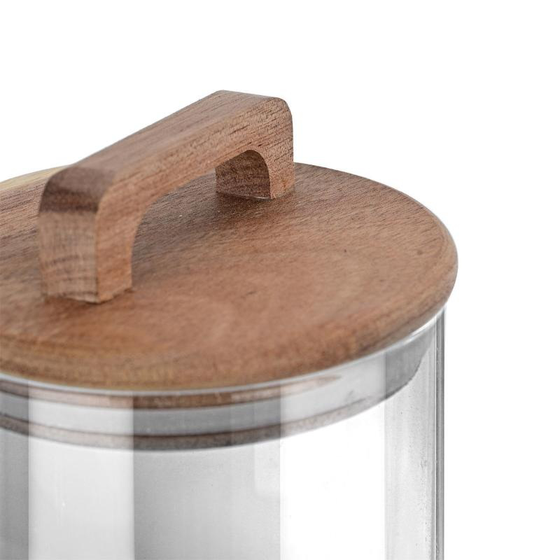 Estia allure glass jar 1.3l 10x10x22cm, , medium image number null