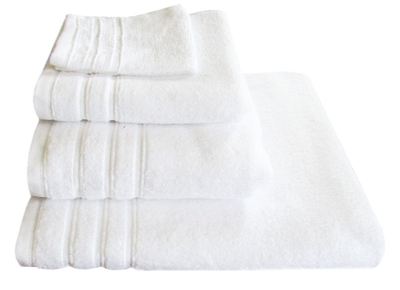 Face towel white fluffy 48x85cm 500gsm