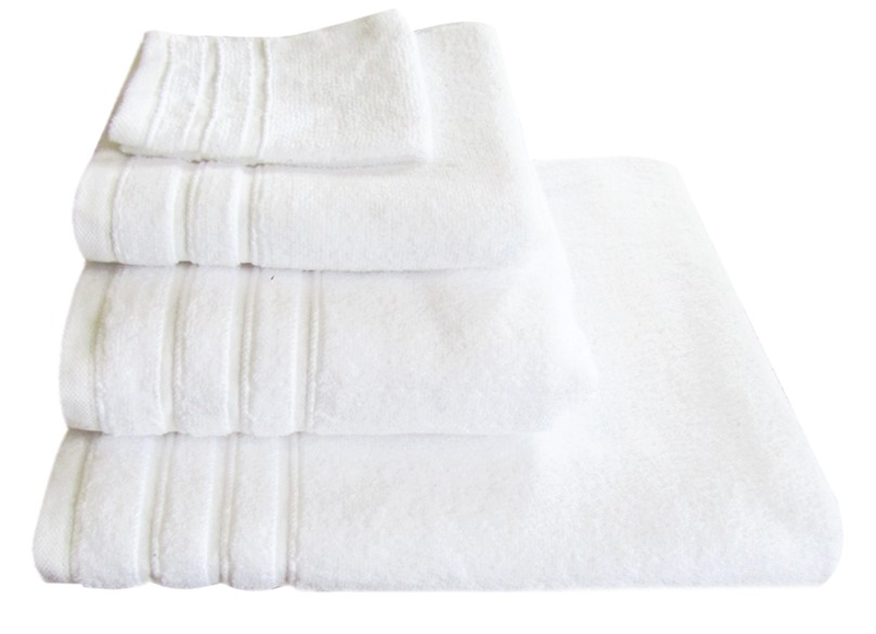 Face towel white fluffy 48x85cm 500gsm, , medium image number null