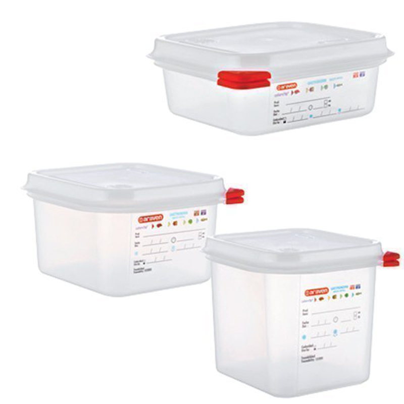 Araven storage box gn 1/1 15 &delta;&omicron;&chi;&epsilon;ί&omicron; &alpha;&pi;&omicron;&theta;ή&kappa;&epsilon;&upsilon;&sigma;&eta;&sigmaf; &tau;&rho;&omicron;&phi;ί&mu;&omega;&nu; 1/1 21l, 32,5x53x15cm, , medium-null