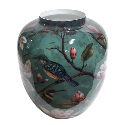 Metal flower vase, , medium