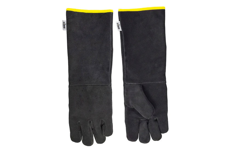 Product image: Lodge leather bbq gloves (set of 2), , medium-null