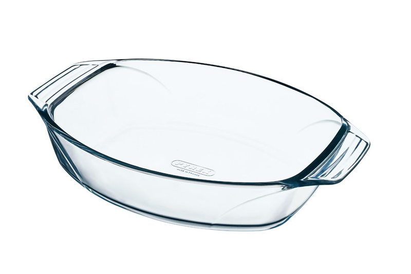 Pyrex 412b irresistible γυαλινο σκεύος φουρνου οβαλ 4l, , medium image number null