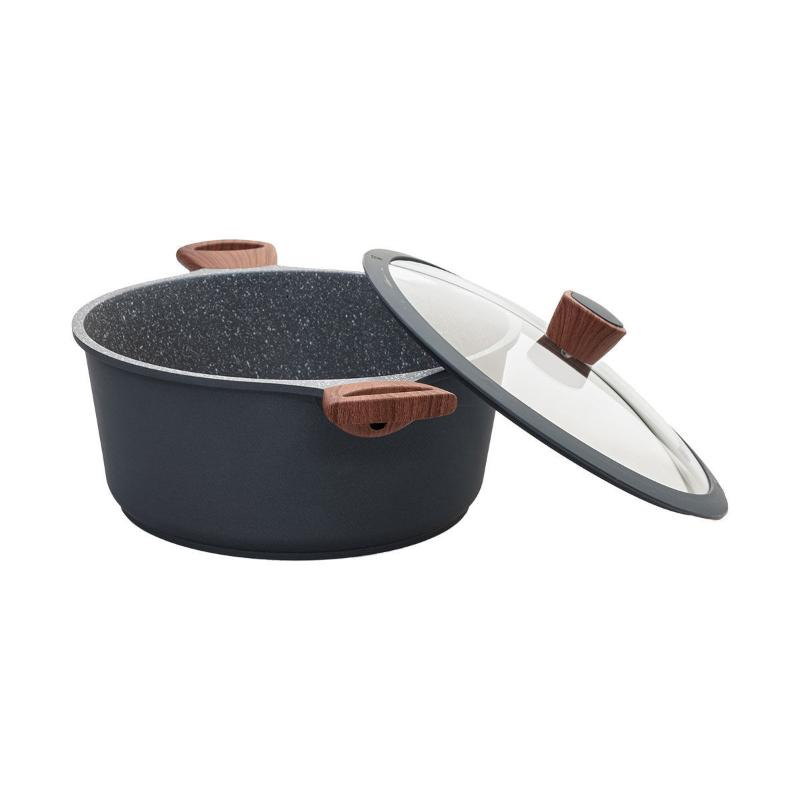 Estia stone casserole with lid 28cm, , medium image number null