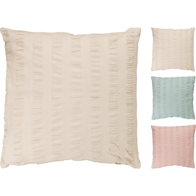 Decorative cushion with zipper 40x40cm - assorted colors, , medium