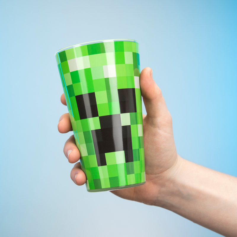Paladone minecraft creeper glass, , medium-null