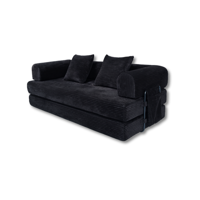 &Mu;&alpha;ύ&rho;&omicron;&sigmaf; &Kappa;&alpha;&nu;&alpha;&pi;έ&sigmaf;-&Kappa;&rho;&epsilon;&beta;ά&tau;&iota; Teddy, Black, medium