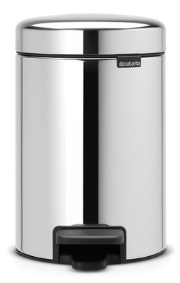Brabantia new icon καδος απορριματων πενταλ 3l - ατσαλι, , medium