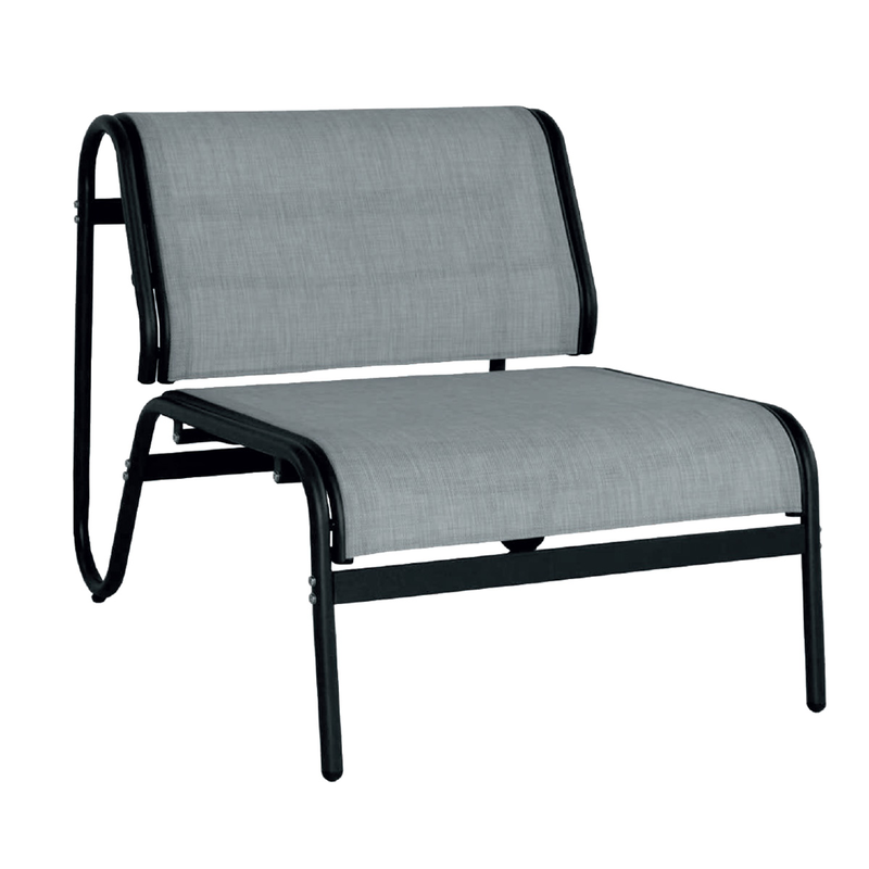 Aluminum chair dolce relaxation grey 86&times;68&times;66cm-null
