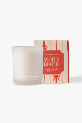 Bowtique candle white birch