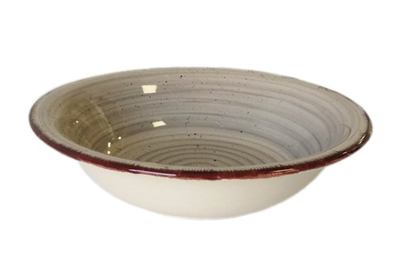 Lifestyle tg soup plate 21cm grey, , medium-null