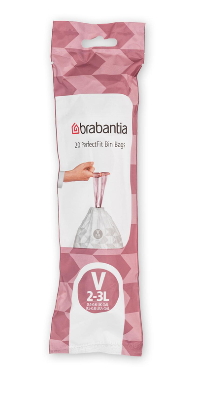 Product image: Brabantia perfectfit bin bags v 3l 20pcs, , medium-null