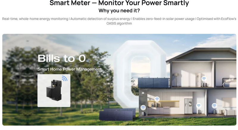 Ecoflow stream smart meter real time energy tracking & allocation, , medium-null