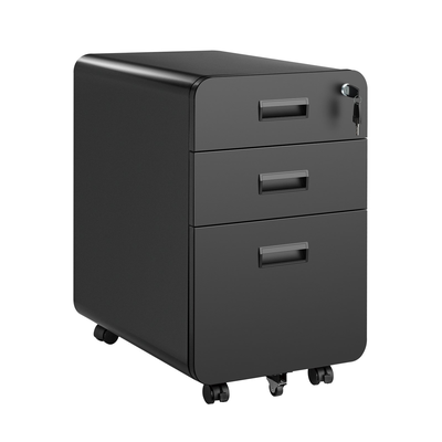 Lumivida file cabinet mobile with 3 lockable drawers cab03-3, , medium