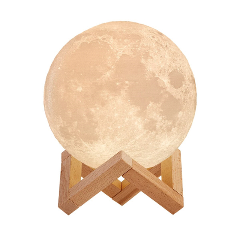 Product image: Ανάγλυφο φωτιστικό αφής – 3d φεγγάρι, , medium-null