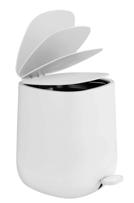 Product image: Wenko davos pedal bin 5l - white, , medium-null